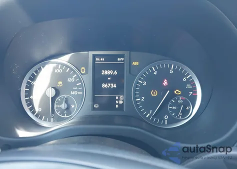 2018 Mercedes-Benz Metris z USA, uszkodzony, nr VIN WD4PG2EEXJ3366807